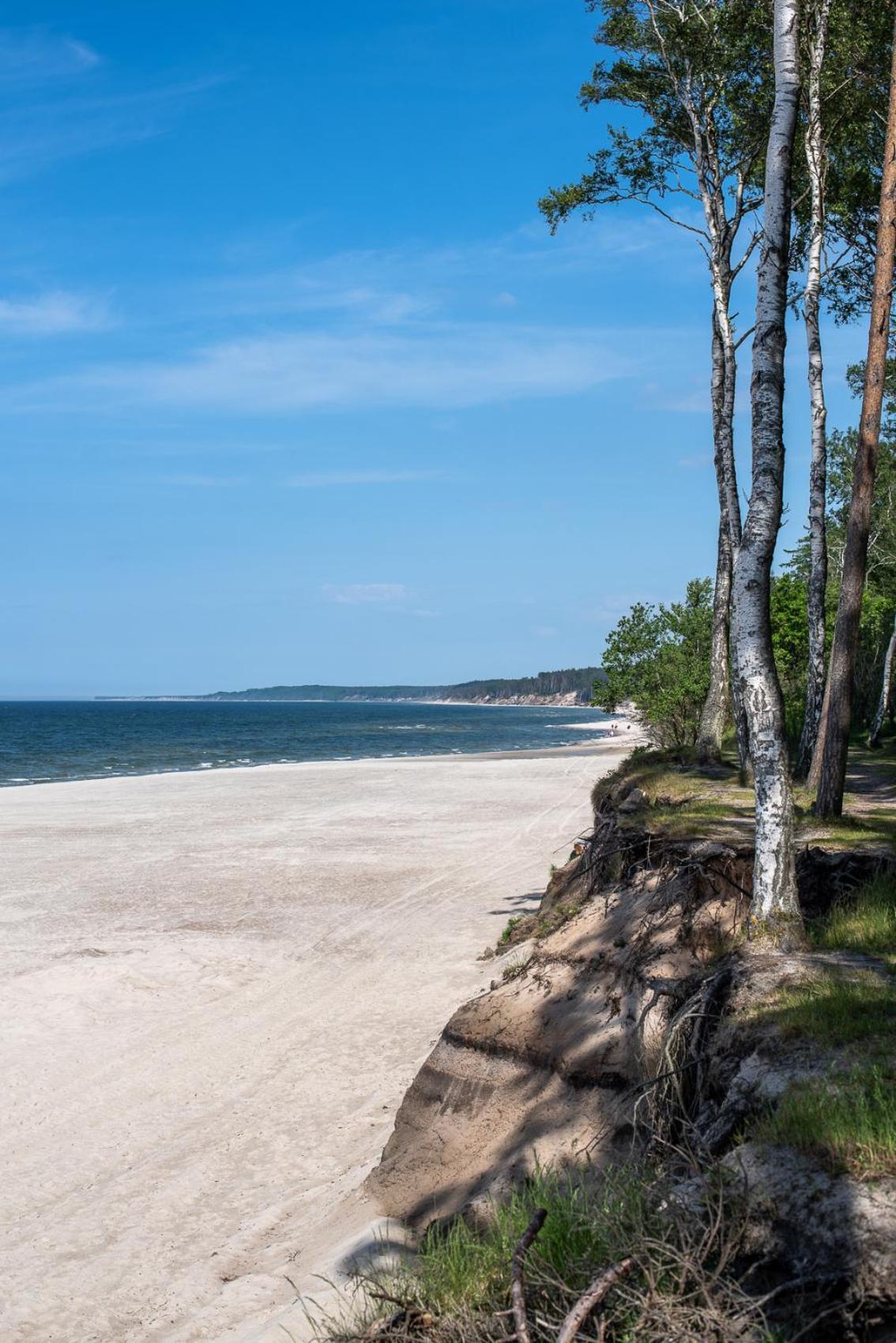 Nadmorska Otulina - Nowoczesne Dwupoziomowe Nad Morzem Z Duzym Ogrodem * Ustka